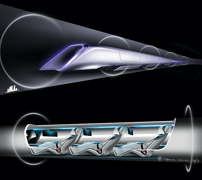 Hyperloop_ext_01 Image courtesy of Tesla