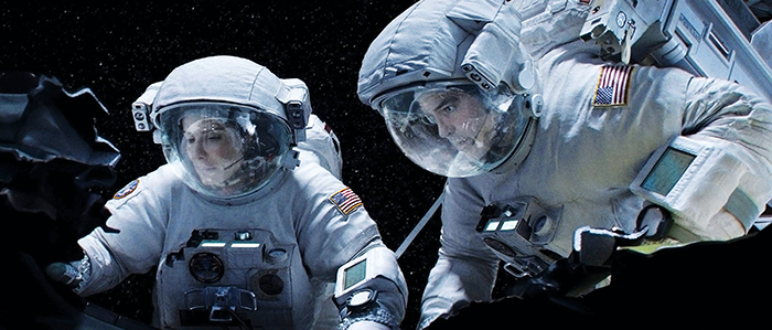 GRAVITY (2013) - BULLOCK, SANDRA - CLOONEY, GEORGE